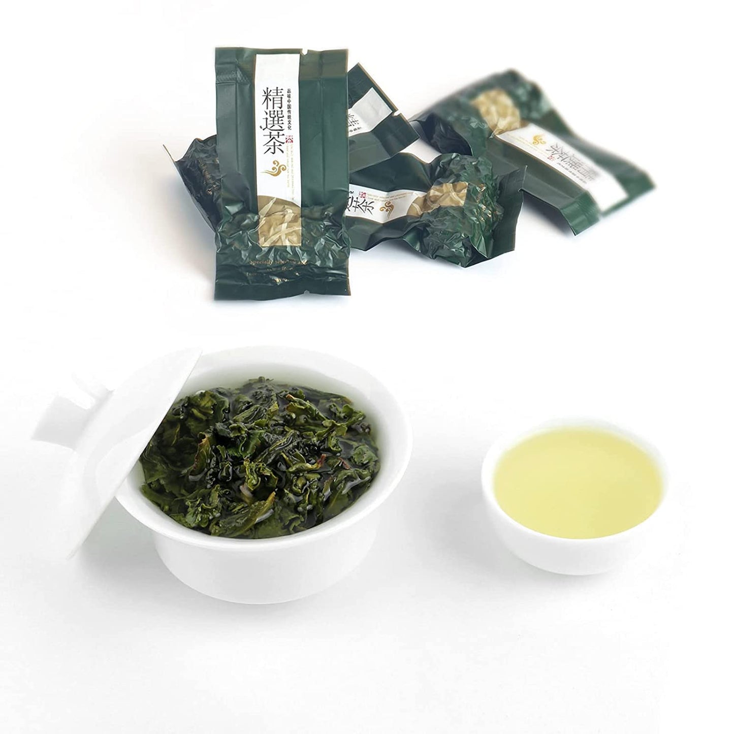 Luxtea Tie Guan Yin Green Oolong Tea - Grade AA, 20 Count Pack