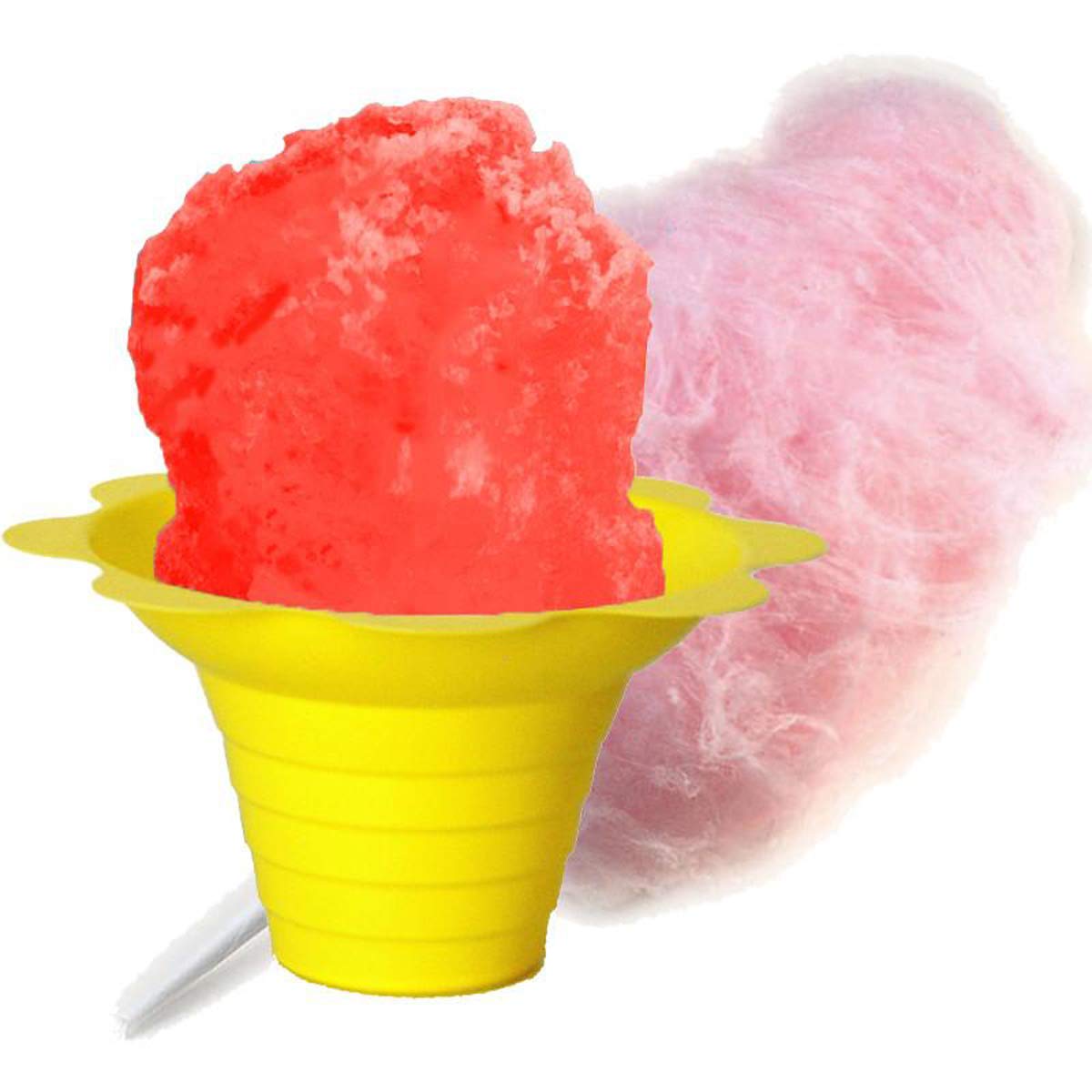Hypothermias Shaved Ice & Snow Cone Syrup - BPA-Free Recyclable Plastic Bottle Quart (32 Fl. Oz) - Pink Cotton Candy - Non-GMO 1