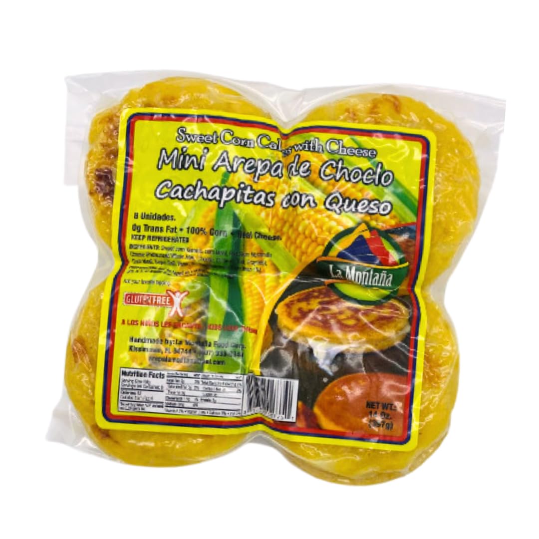 Arepas Colombianas (Mini Arepa De Choclo Con Quesomini Sweet Corn Cakes With Cheese) A