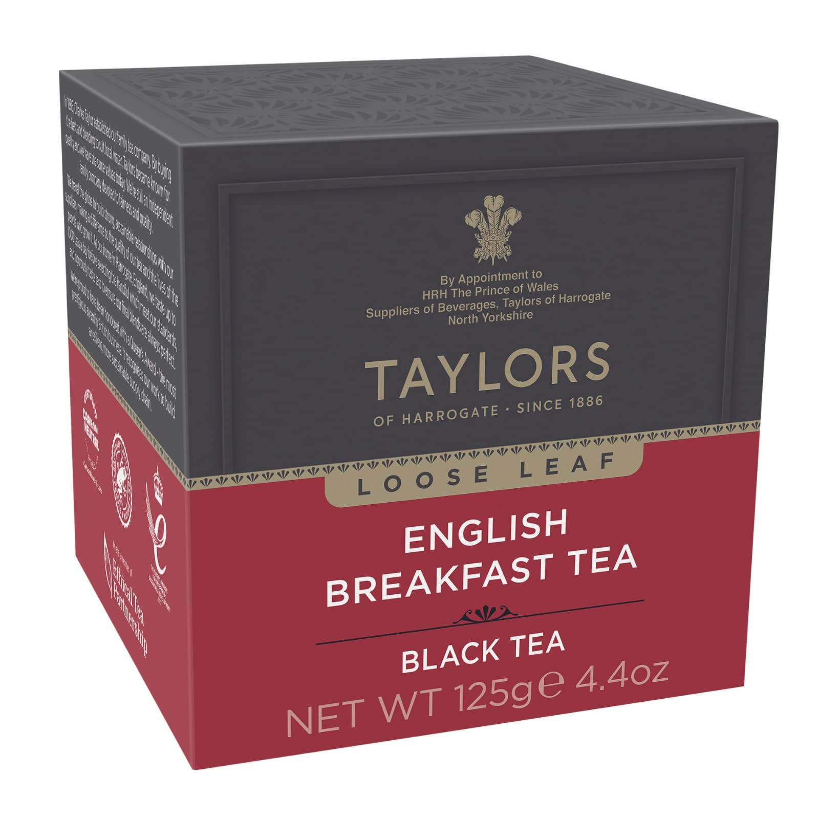 Taylors Of Harrogate English Breakfast Loose Leaf, 4.41 Ounce Carton