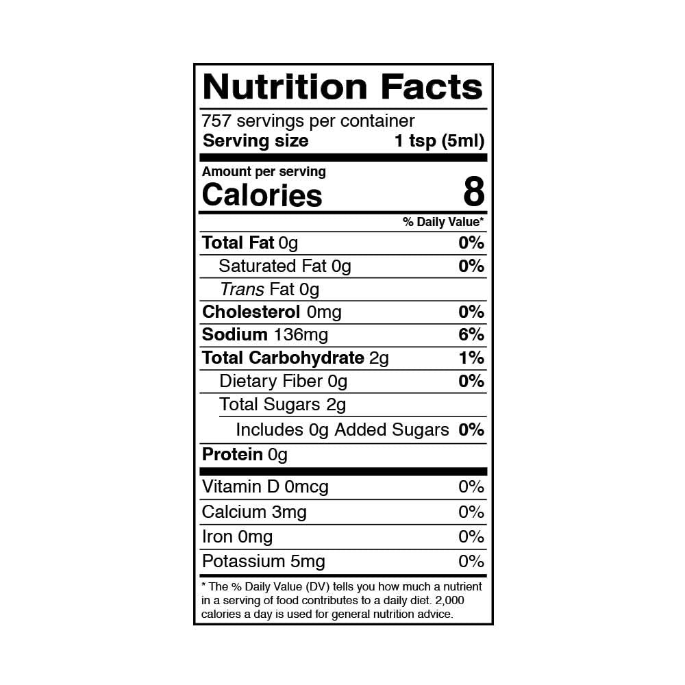 Kevala Organic Coconut Aminos - 128 Fl Oz – 1 Gallon – Liquid Amino – Soy Sauce Substitute – Liquid Coconut Aminos – Soy Free Sauce – Low Sodium