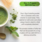 Byblite Organic Matcha Green Tea – Ceremonial Grade – 100% Pure – 100g / 3.53 oz – Gluten Free, Vegan, Unsweetened
