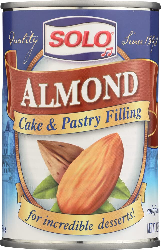 Solo Almond Cake and Pastry Filling 12.5oz, Pack of 6