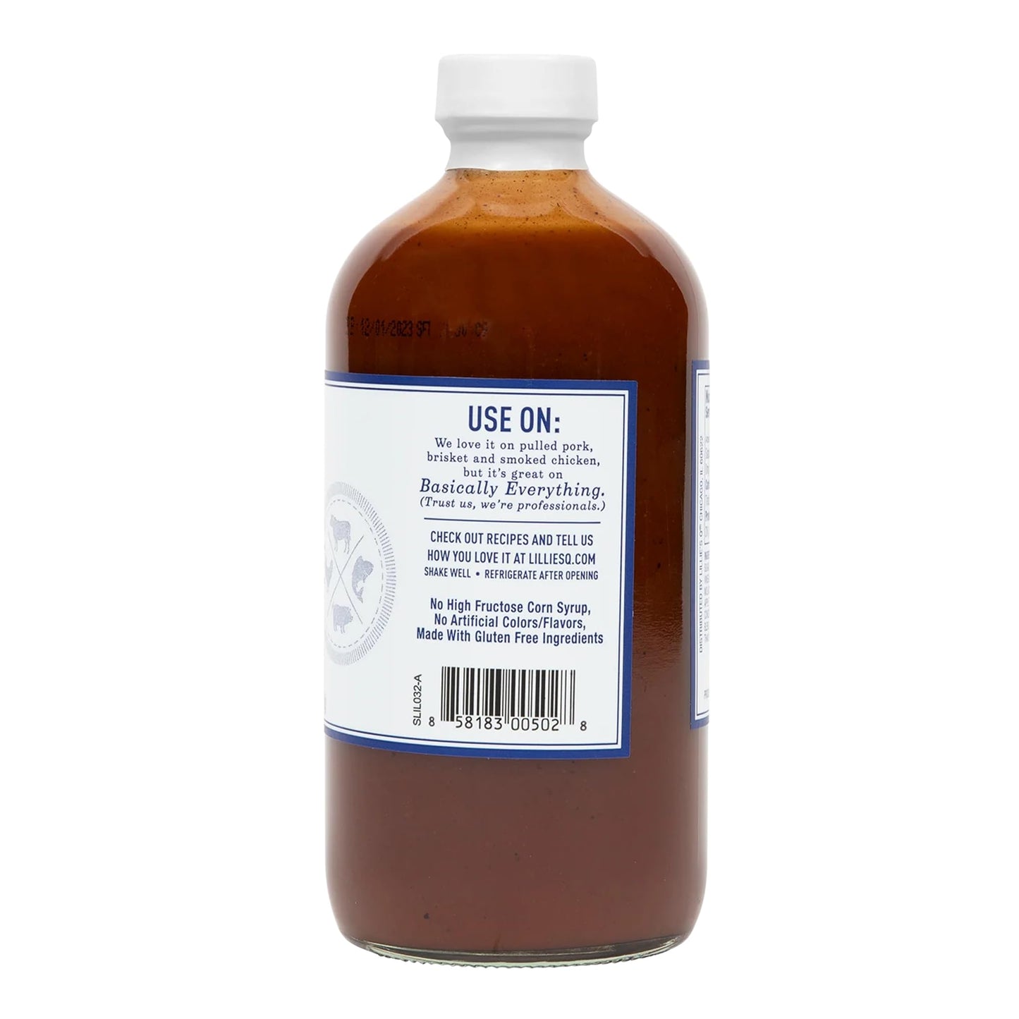 Lillies Q - Carolina Barbeque Sauce, Gourmet Carolina Sauce, Tangy Bbq Sauce With Tomato Vinegar, Enhanced Ingredients, Made With Gluten-Free Ingredients (20 Oz)