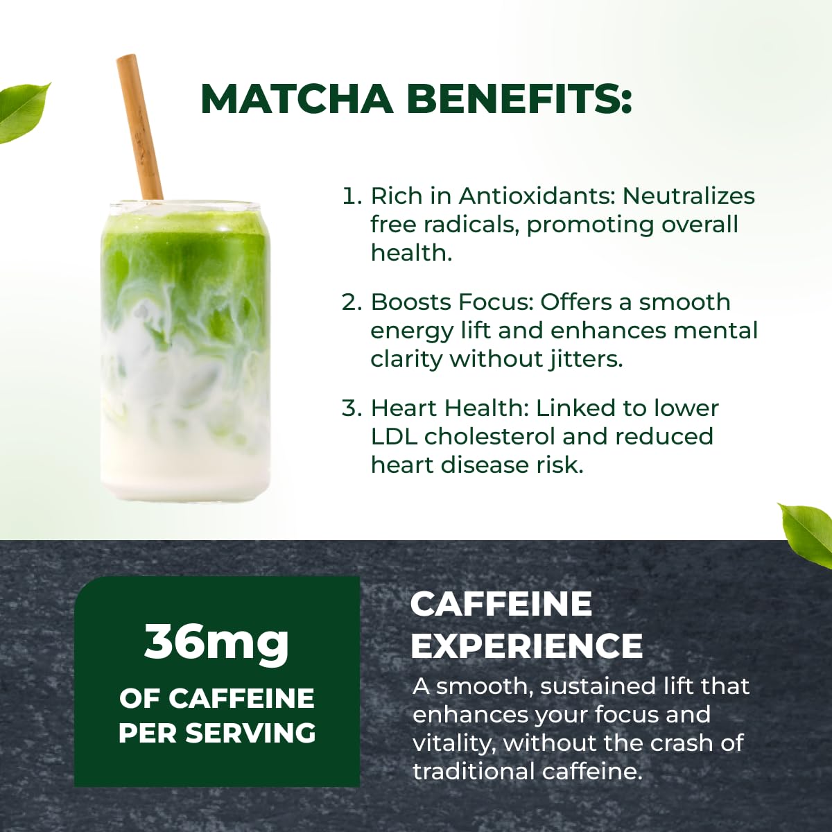 Tenzo Matcha Green Tea Powder - Organic Ceremonial Grade - Vegan - 1.06 Ounce Pack