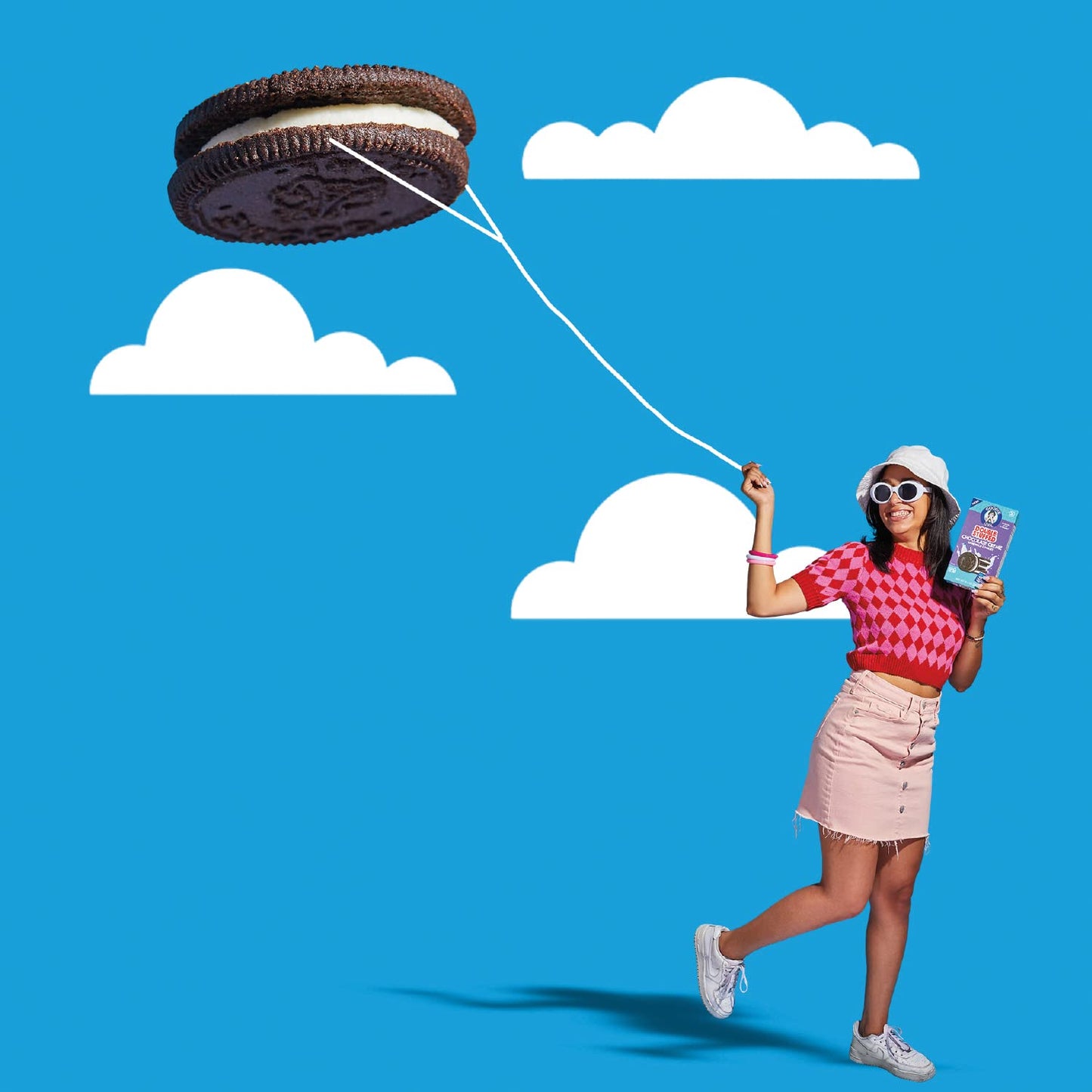 Goodie Girl | Double Stuffed Chocolate Creme Sandwich Cookies | Gluten Free | Plant Based | Dairy Free | Peanut Free | Egg Free
