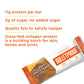 Collagen Protein Bars, Caf   Latte, 11G Protein, 12 Pack, Bulletproof Grass Fed Healthy Snacks, Made With Mct Oil, 2G Sugar, No