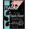 Mario Camacho Foods Pitted Snack Olives - Black Olives with Sea Salt - 1.05 oz Pouches (Pack of 12)