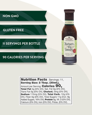 Stonewall Kitchen Balsamic Fig Dressing, 11Ounces