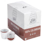 ELLIS COFFEE Single Serve Coffee Pods - 100% Colombian Medium Roast - 24 Pods for K-cup and Keurig Brewers