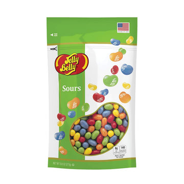 Jelly Belly Sours Jelly Beans, Sour Fruit Flavors, 9.8-Oz Stand-Up Pouch