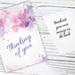 THINKING OF YOU Care Package for women | Sympathy Self Care Get Well Gift basket | cheer up, Purple, Birthday gift get well soon