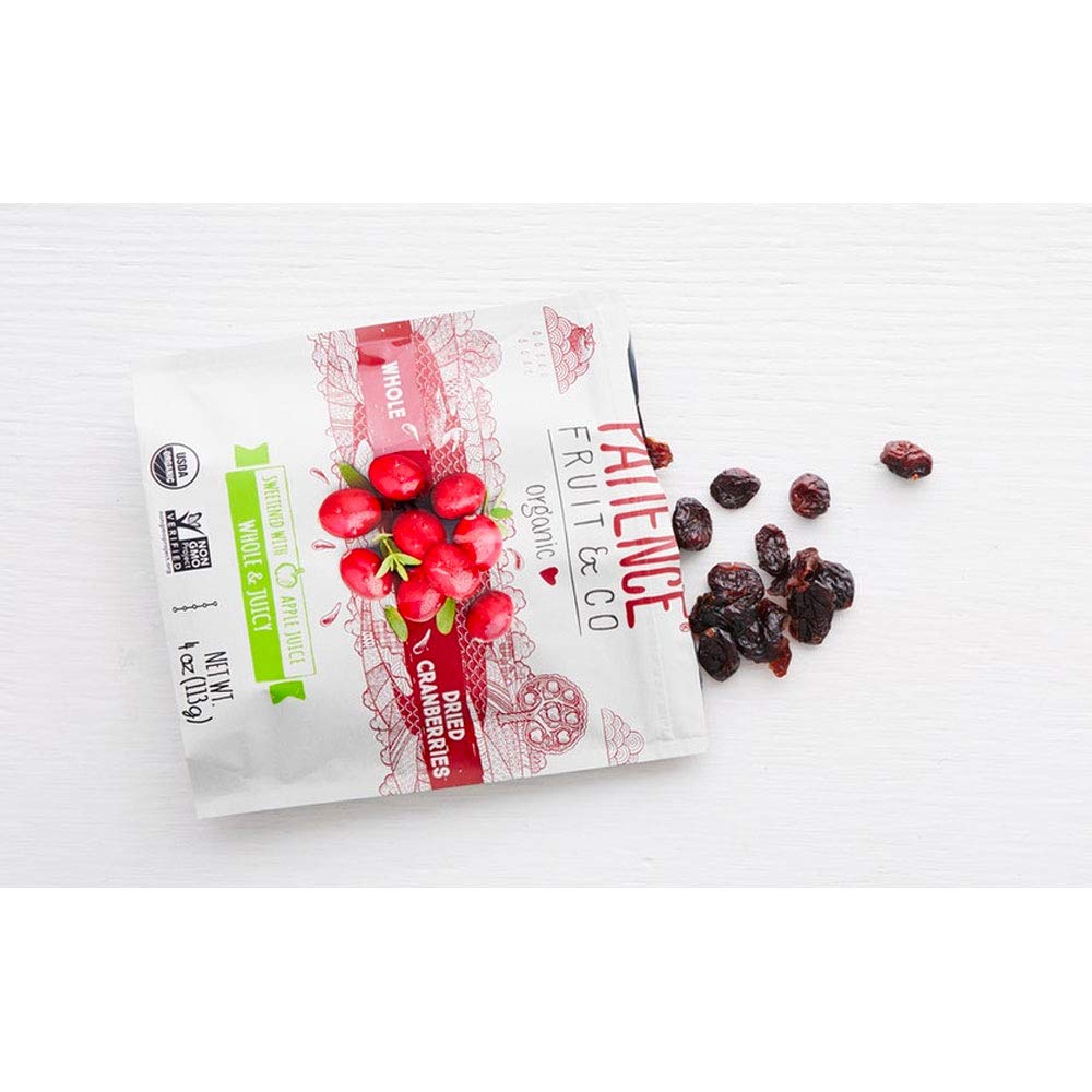 PATIENCE FRUIT & CO CRNBRIES AJI JCY DRD ORG 4OZ