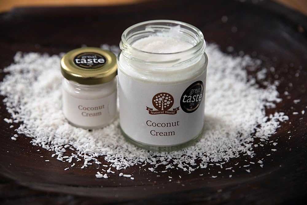 Nutural World - Coconut Cream 35 Oz (1Kg) Great Taste Award Winner