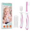 Cherish Baby Care Baby Toothbrush Set (3-24 Months) - Bpa-Free Baby Finger Toothbrush, Training Toothbrush & Toddler Toothbrush 