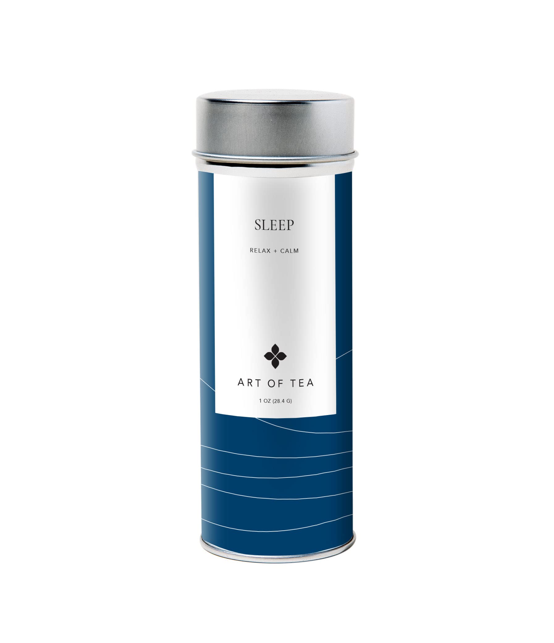 Art Of Tea | Organic Sleep 1Oz (Chamomile Tea  Spearmint  Valerian) | Wellness Loose Leaf Artisan Tea | Bedtime And Relaxation Tea