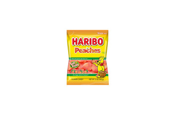 Haribo Gummi Candy Peaches, 5-Ounces (Pack Of12)