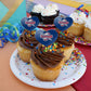 GRAPHICS & MORE Acrylic Cupcake Picks Set of 6 - University of Detroit Mercy Heart Logo Toppers