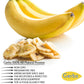 Gerbs Unsweetened Banana Chips 2 lbs. | Unsulfured, No Additives, Resealable Bag | Naturally Crisp & Mildly Sweet | Top 14 Aller