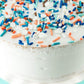Sweets &   Boutique Blue and Orange Sprinkles for Baking, 4 Ounce, Nonpareils and Jimmies