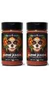Spaglish Asadero Carne Asada Seasoning, 8 oz/2pack, Blend of Spices, Citrus, Garlic, Herbs, Sea Salt, Chili
