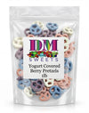 Yogurt Covered Pretzels - 1 lb Bulk Bag - Assorted Fruit Flavors: Blueberry, Raspberry, Strawberry & Vanilla - Sweet & Crunchy S