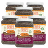 Pride Of India - PACK of 6 - Indian Whole Brown Crimson Masur Lentils - Protein & Fiber Rich Masoor Whole, 3 Pound Jar
