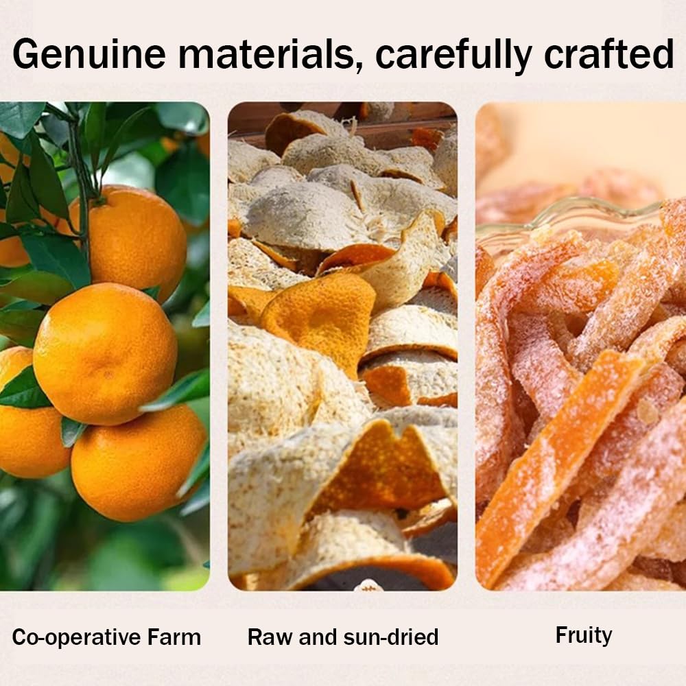 Phuumy Dried Plums - 5.64oz Unsweetened Orange Peel Prunes, Pitted Chinese Snacks