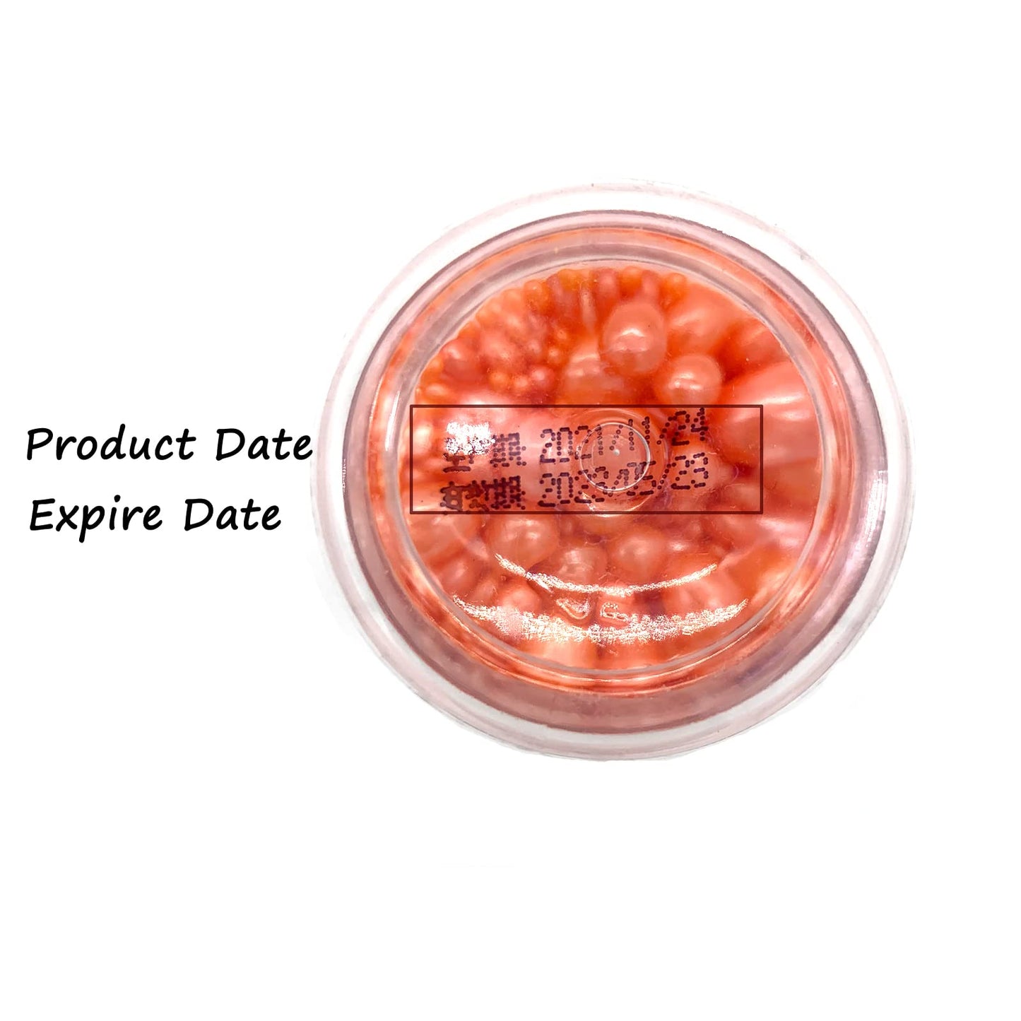 Weraru Edible Orange Pearl Sugar Sprinkles Candy Mixing Size Baking Edible Cake Decorations Cupcake Toppers Cookie Decorating Ce