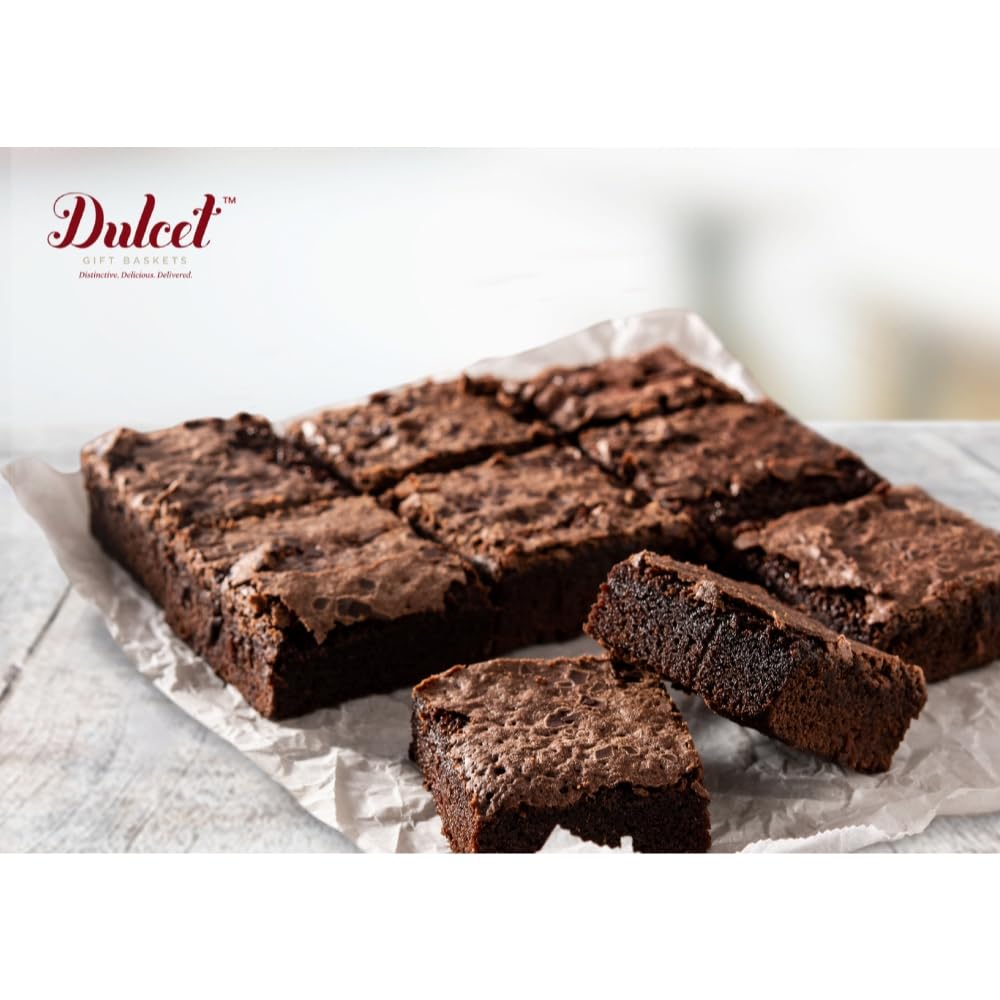 Dulcet Chocolate Lovers Ganache Bakery Collection Fudge Brownies, Whoopie Pies & More Ideal For Parties, Holidays, Sympathy, Get Well, Family