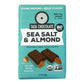 Taza Chocolate Organic Amaze Bar 80% Stone Ground, Sea Salt & Almond, 2.5 Ounce (1 Count), Vegan