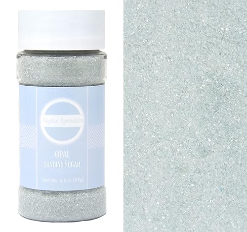 Mystic Sprinkles Sanding Sugar 4Oz Bottles (Opal Sanding Sugar 4Oz)