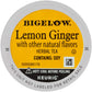 Bigelow Tea Lemon Ginger Herbal Tea K-Cups, Caffeine-Free, 22 Count Box, Pack of 1