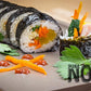 KIMNORI Sushi Nori Sea Sheets Yaki Roasted Rolls Wraps Resealable Bag 100% Natural Laver Fresh enhanced Restaurant Quality (9.17_Ounce (Pack of 1))