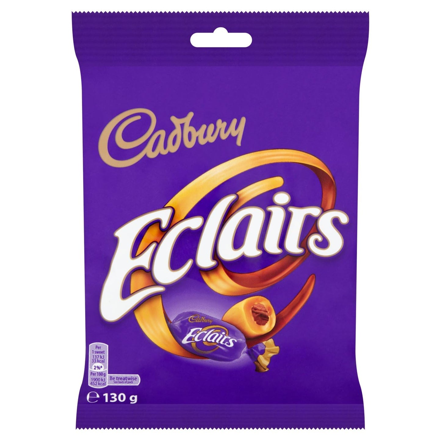 Cadbury Chocolate Eclairs 130g Bag
