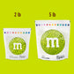 M&Ms World Electric Green Milk Chocolate Candy - 2Lbs Of Bulk Chocolate Candy In A Resealable Pack For Birthdays, Graduations, S
