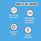 GRINDS Coffee Pouches Sampler - 3 Can Pack, Wintergreen, Spearmint, Vanilla, 1 Pouch = 1/4 Cup Coffee