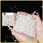 Mkostlich Pearl Sprinkles Mix - White Edible Pearls for Cake Decorating, 500g/1.1lb
