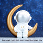 Sumerk Resin Astronaut Cake Toppers Outer Space Cake Toppers Spaceman Birthday Party Cake Decorations Astronaut Figurine Ornamen
