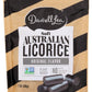 Darrell Lea Soft Australian Licorice, Original Black Flavor, 7 Ounce Bag (8-Pack) | Non-Gmo, No Palm Oil, Plant Based, No High F