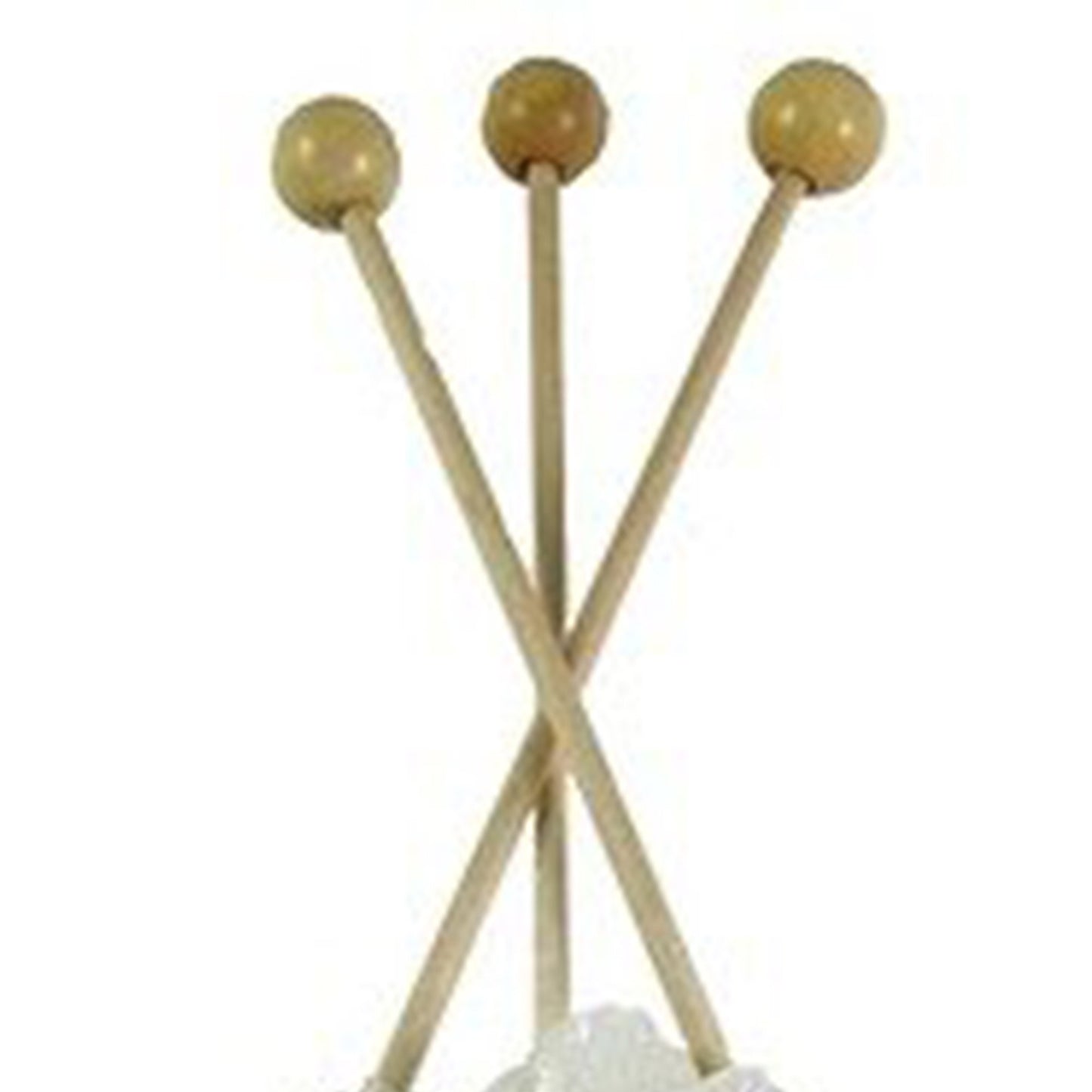 Dryden And Palmer Rock Candy Demitasse Sticks, White, Unwrapped, 100 Count For Coffee And Cocktails - Certified Kosher, Non Gmo,