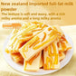 easyum Mango Milk Nougat & Gummy  , Real Fruit Slices, Perfect for Breakfast & Celebrations, 5.29oz, Shipping from California