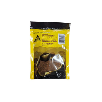 Keefe Coffee 100% Colombian Premium Freeze Dried Coffee, 3oz Sealed Bag, Pack of 24 - Rich Flavor, Convenient Packaging
