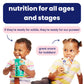 Cerebelly Organic Baby Food Pouches, Carrot Chickpea Purees, 16 Nutrients, No Added Sugar, Fiber & Non-Gmo, 4Oz, 12 Pack