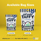 Taffy Shop CocoCobana, Coconut, Passion Fruit, Mango, Lime Salt Water Taffy - Gourmet Soft Chewy Candy, Bulk Sweet Snack, Fresh