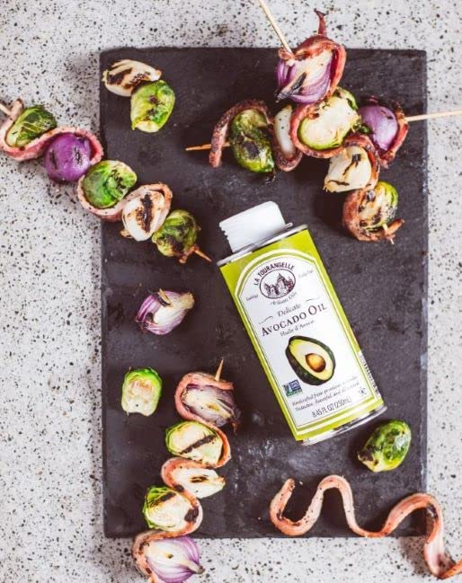 La Tourangelle  Avocado Oil  All-Natural Handcrafted from enhanced Avocados  Great for Cooking  as Butter Substitute  and for Skin and Hair  25.4 fl oz