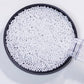 White Sprinkles Edible Pearl, 4mm Cake sprinkles,Cookie Sprinkles,Sugar Pearl, Edible Candy Pearls 130g 4.6OZ for Cake Cupcake D