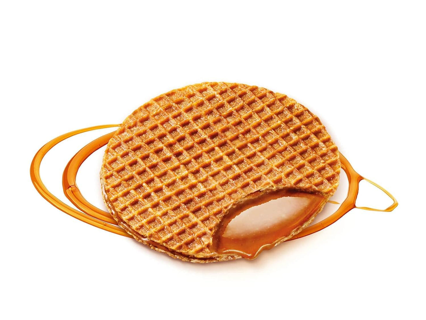 DAELMANS Stroopwafels, Dutch Waffles Soft Toasted, Caramel, Kosher Dairy, Authentic Made In Holland, 8 Stroopwafels Per Box, 1 C