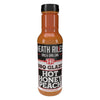 Heath Riles Bbq Hot Honey Peach Bbq Glaze - Sweet & Spicy Peach Bbq Sauce  Rib Glaze For Ribs  Pork  Or Ham Glaze - 80+ Bbq Championships  12 Oz