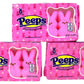 Easter Peeps Marshmallow Pink Bunny Shaped Candy, 1.5 Ounce, Pack Of 3